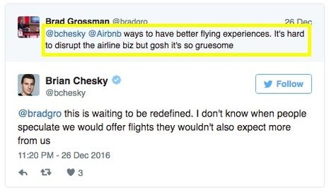 Airbnb's CEO Took to Twitter to Ask His Users for Product Feedback: | By Alex Shashou