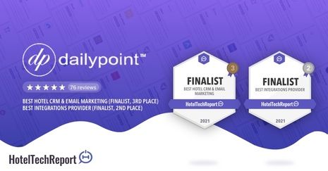 dailypoint™ among the Top Rated Hotel Tech Products