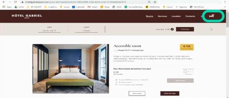 100% e-commerce sites for the hotel industry