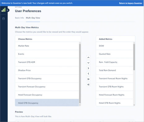 Discover Guestrev’s all-new Multi-Day View UI